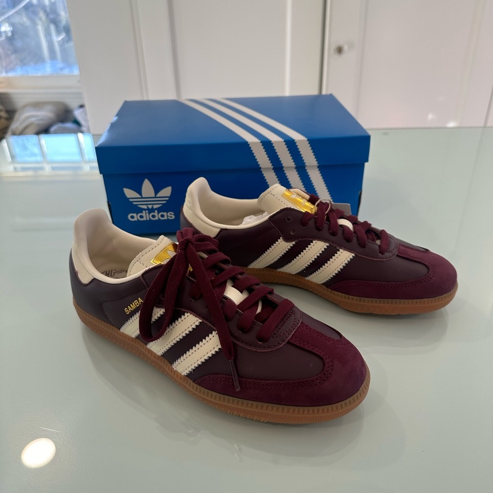 Adidas Samba Maroon Sneakers